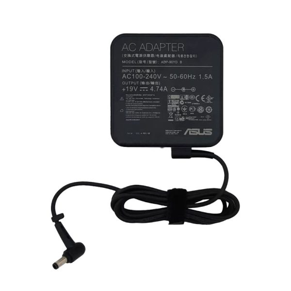 آداپتور + ایسوز مربعی19v4.7A