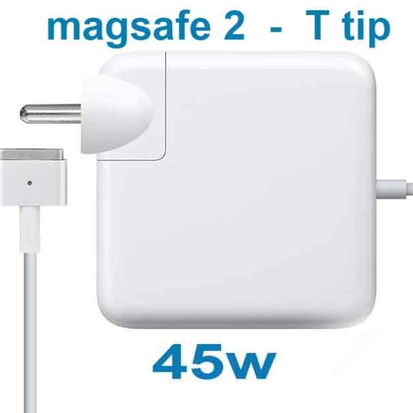 آداپتور اپل مگ 2  45w - شارژر لپ تاپ اپل 45 وات