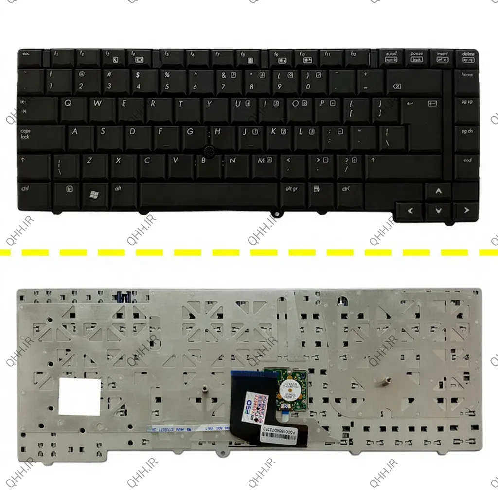 کیبرد لپ تاپ اچ پی EliteBook 8530 مشکی-با موس