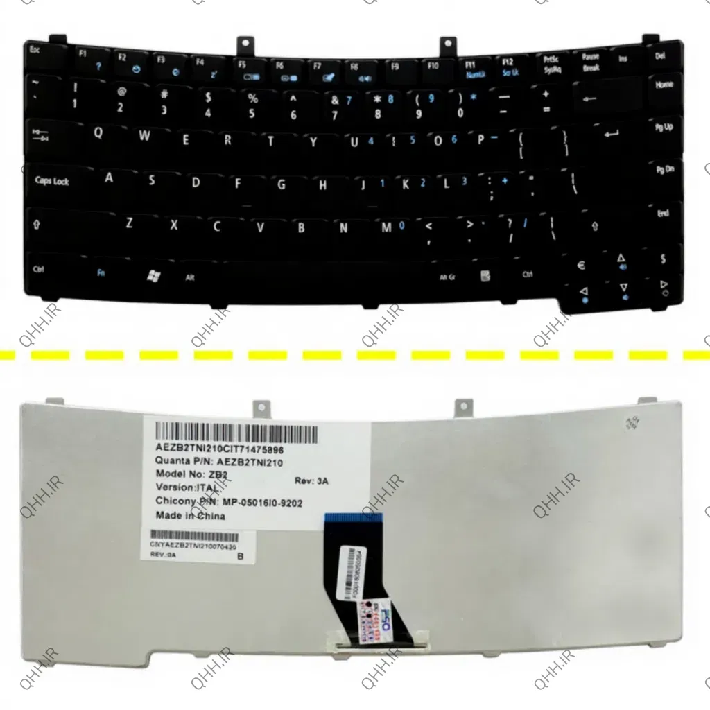 کیبرد لپ تاپ ایسر TravelMate TM2420-4000 مشکی