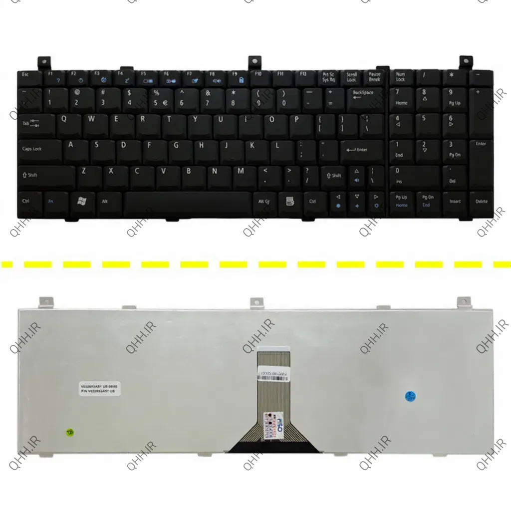 کیبرد لپ تاپ ایسر Aspire 1800 مشکی